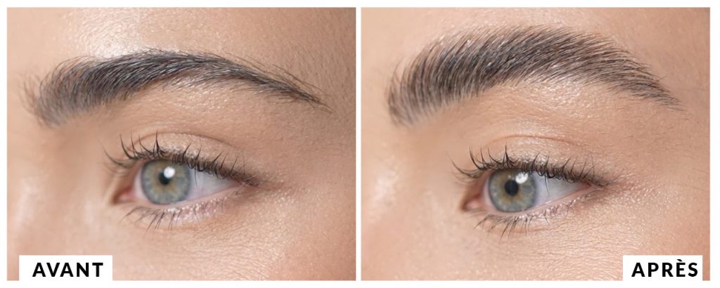 Savon structurant pour sourcils à la texture gel